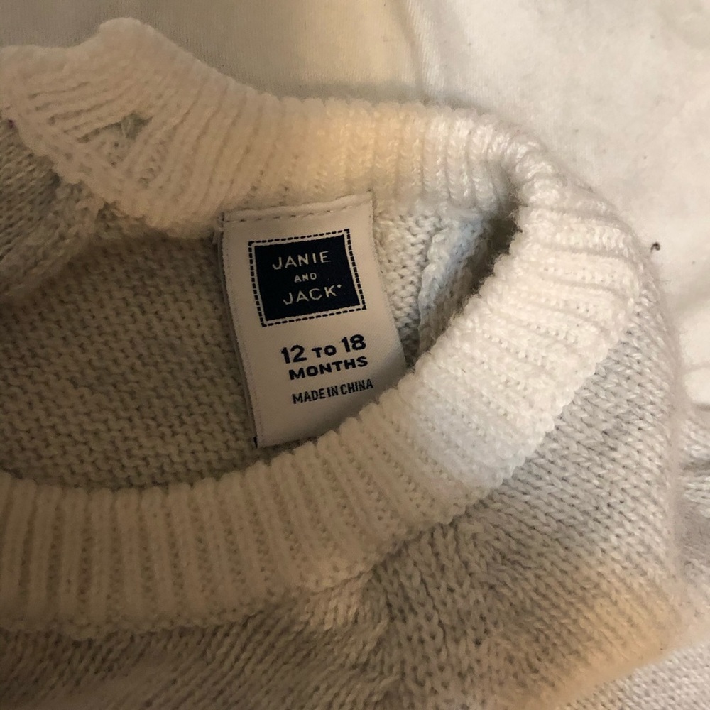 Janie and Jack knit jumper.